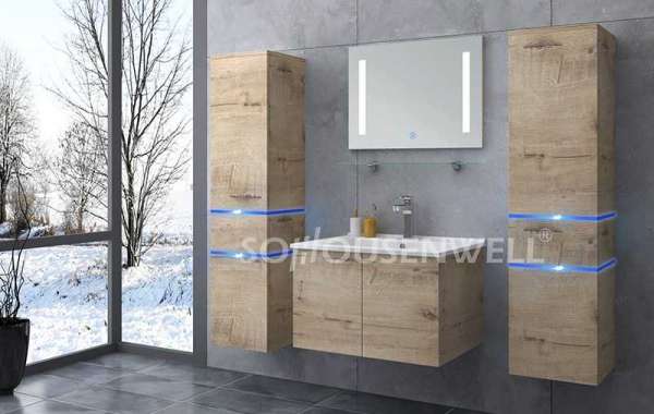 The advantages of multi-layer solid wood bathroom cabinets